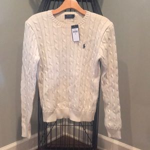 Ralph Lauren Blue Label Cable-Knit Sweater